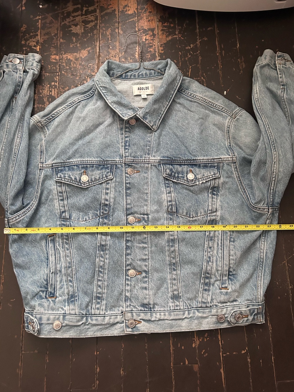 AGOLDE Charli Oversized Denim Jacket - Picture 8 of 12